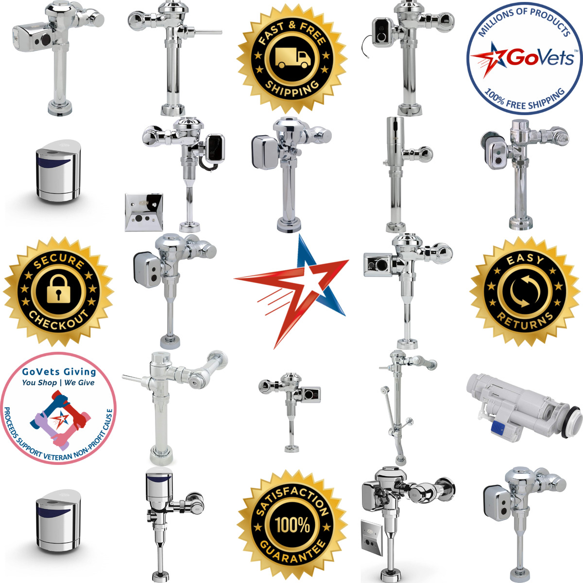 Millions of Products A selection of Flush Valves products on GoVets