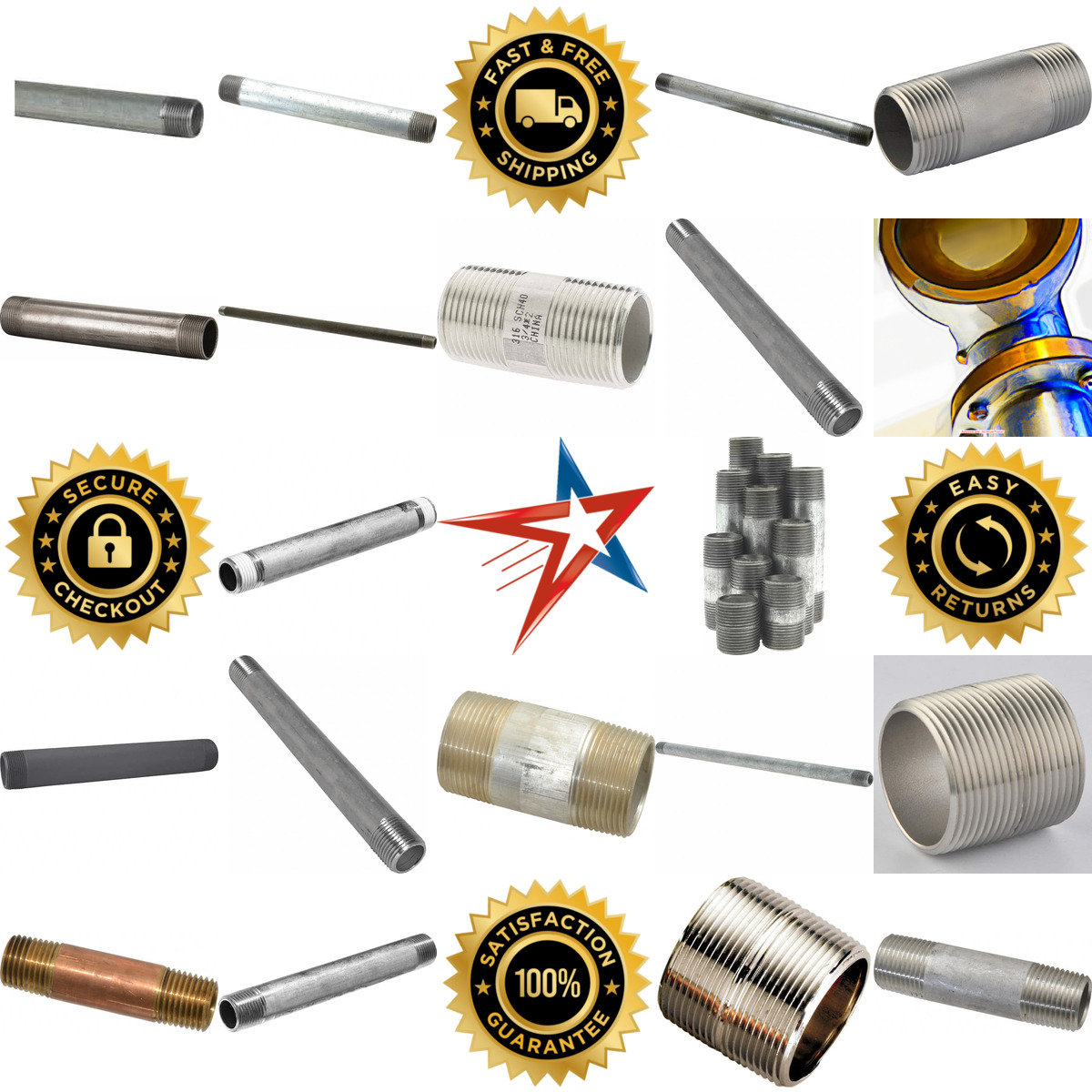 Millions of Products A selection of Pipe Nipples products on GoVets
