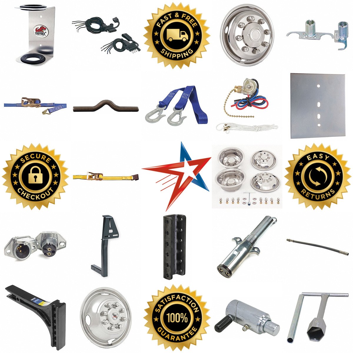 Millions of Products A selection of Towing Accessories products on GoVets
