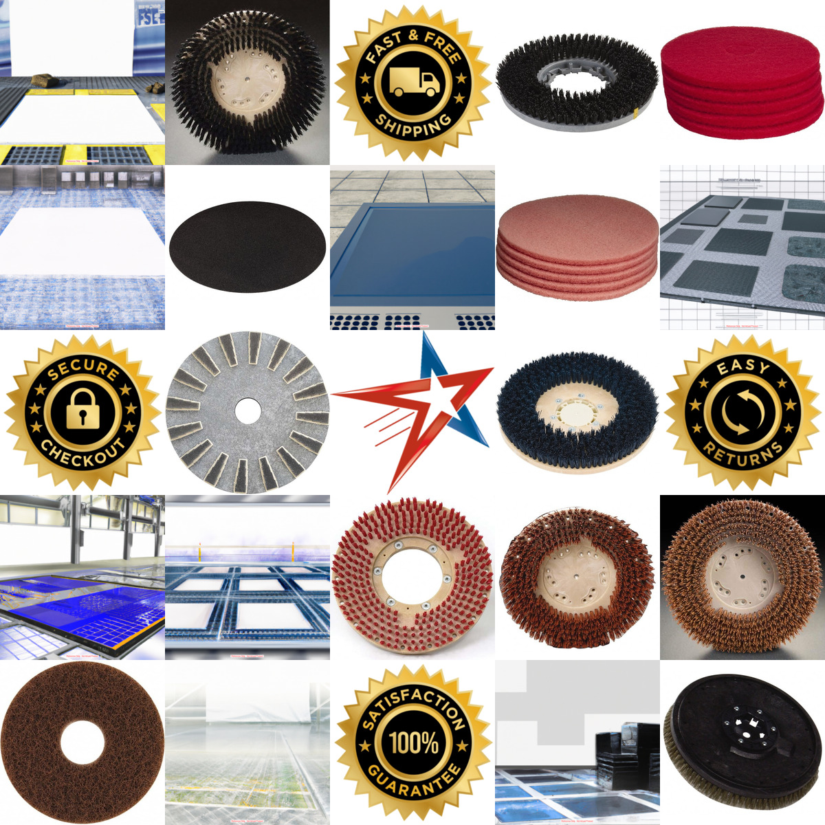 Millions of Products A selection of Floor Pads Bonnets and Screens products on GoVets