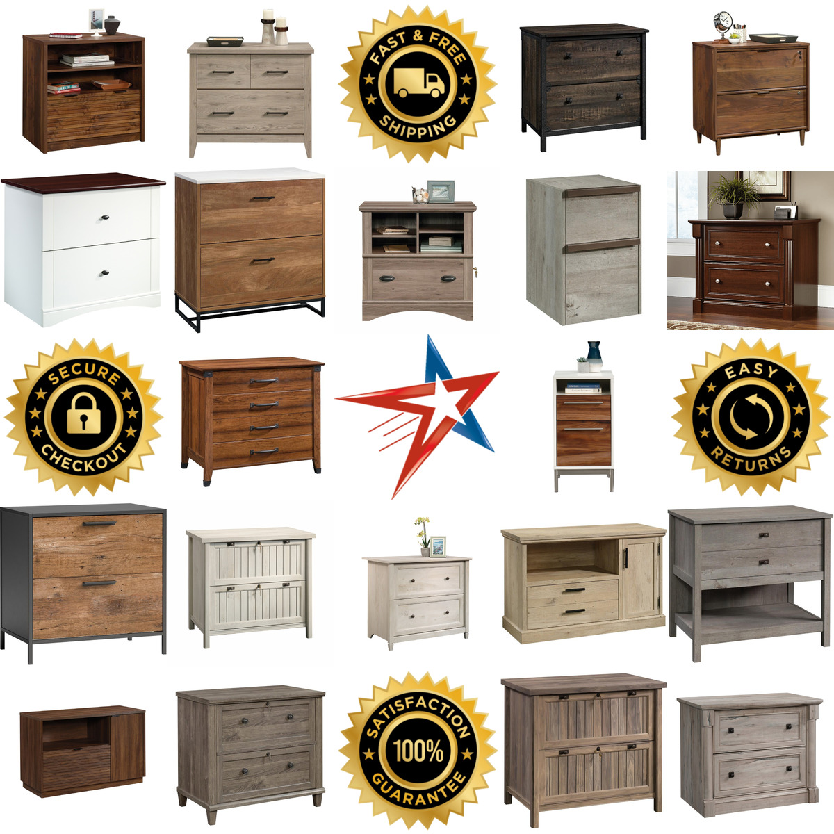 Millions of Products A selection of Sauder Woodworking co. products on GoVets