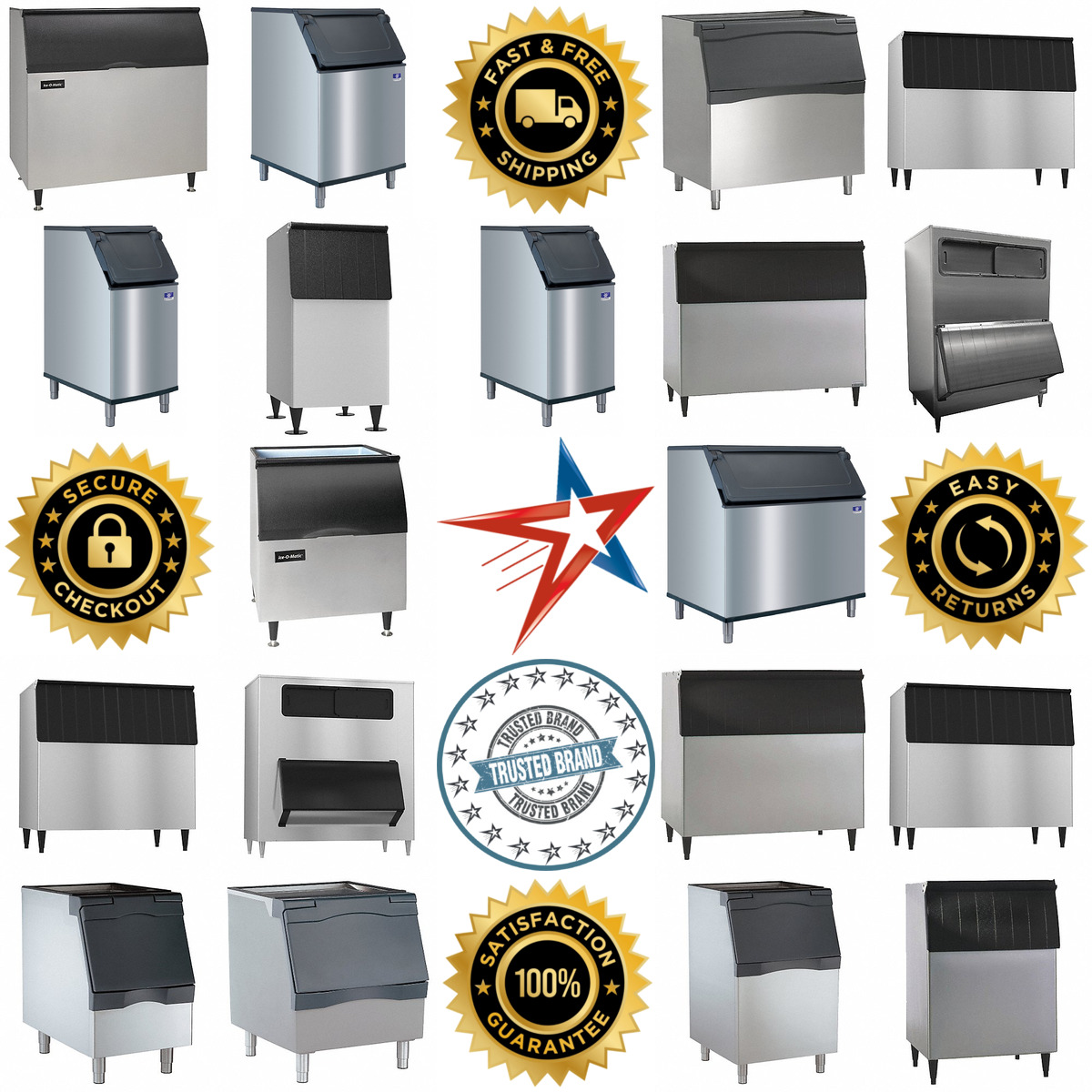 Millions of Products A selection of Ice Bins products on GoVets