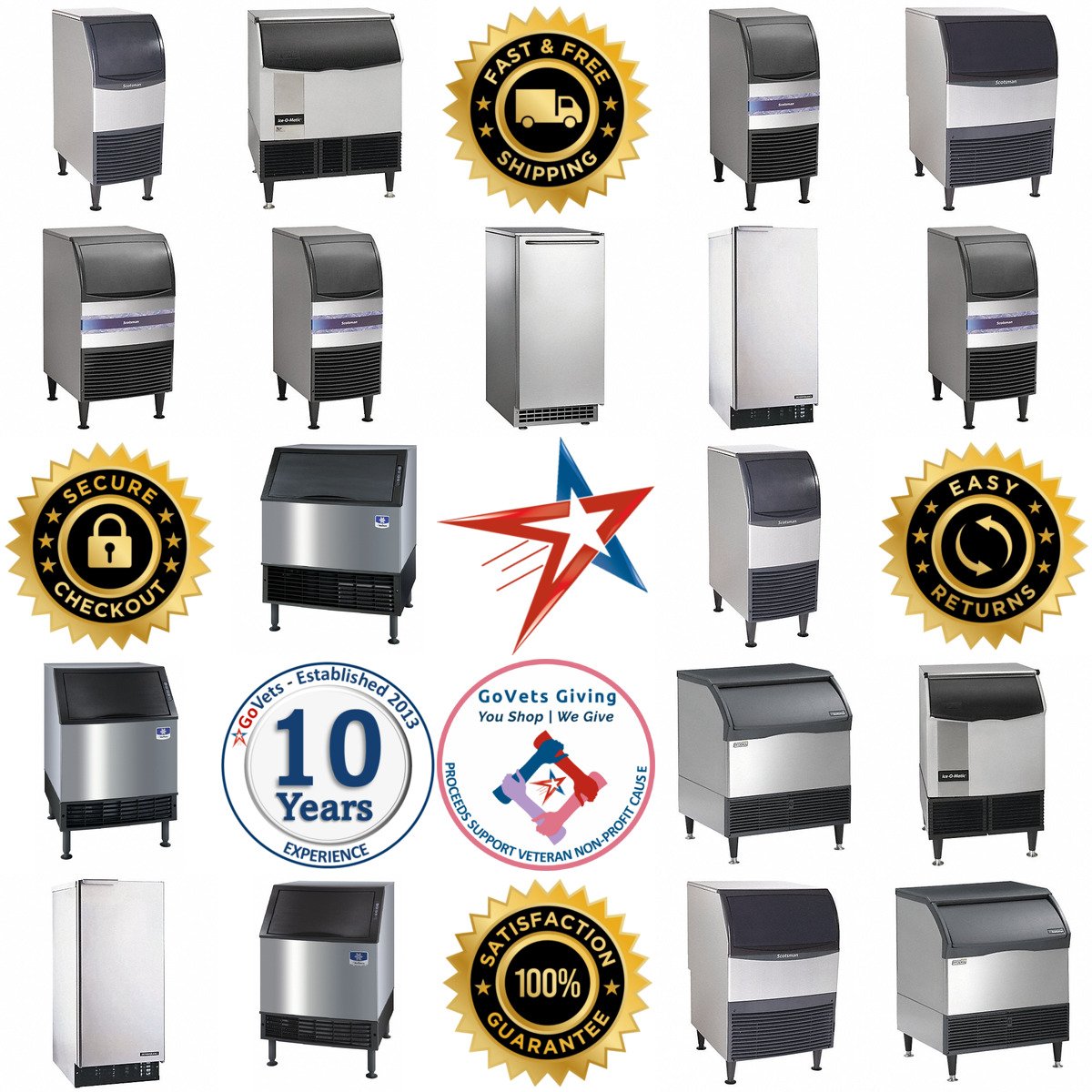 Millions of Products A selection of Ice Makers With Bins products on GoVets