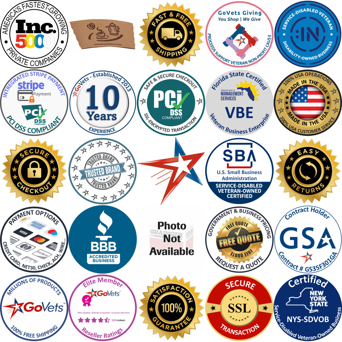 Millions of Products A selection of Coffee Cup Sleeves products on GoVets