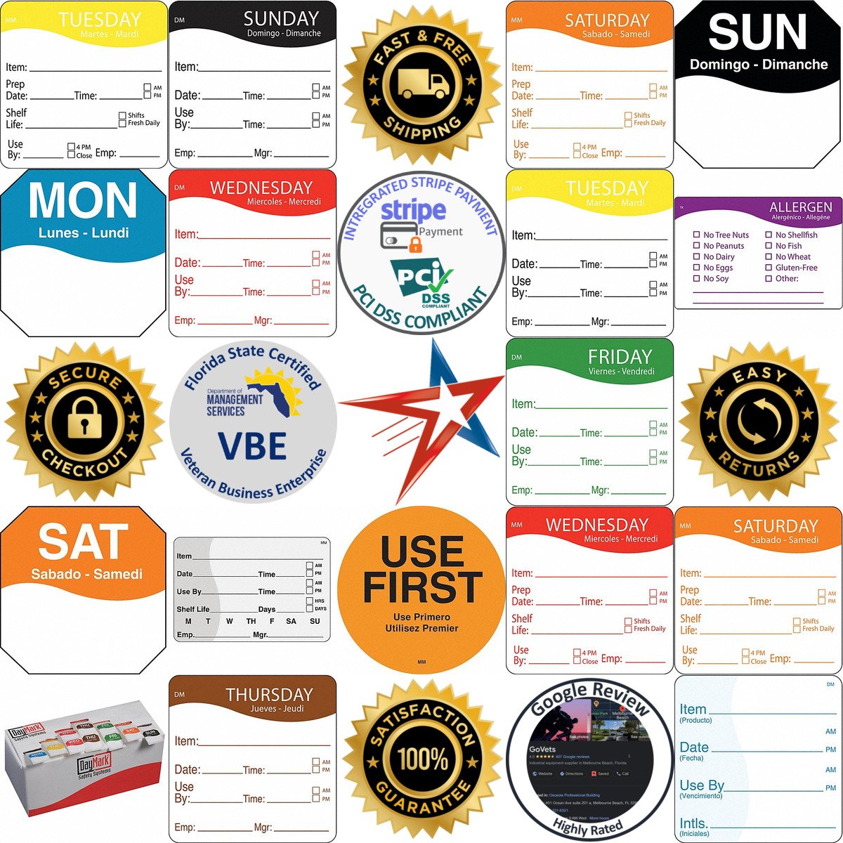 Millions of Products A selection of Food Labels products on GoVets