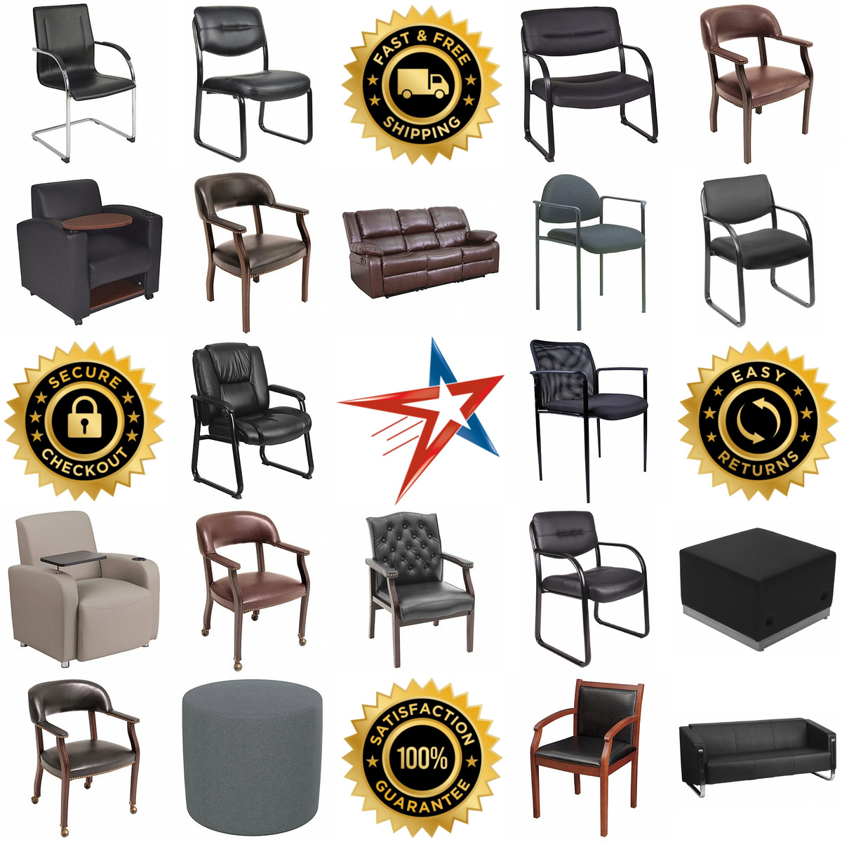 Millions of Products A selection of Reception Area Furniture products on GoVets