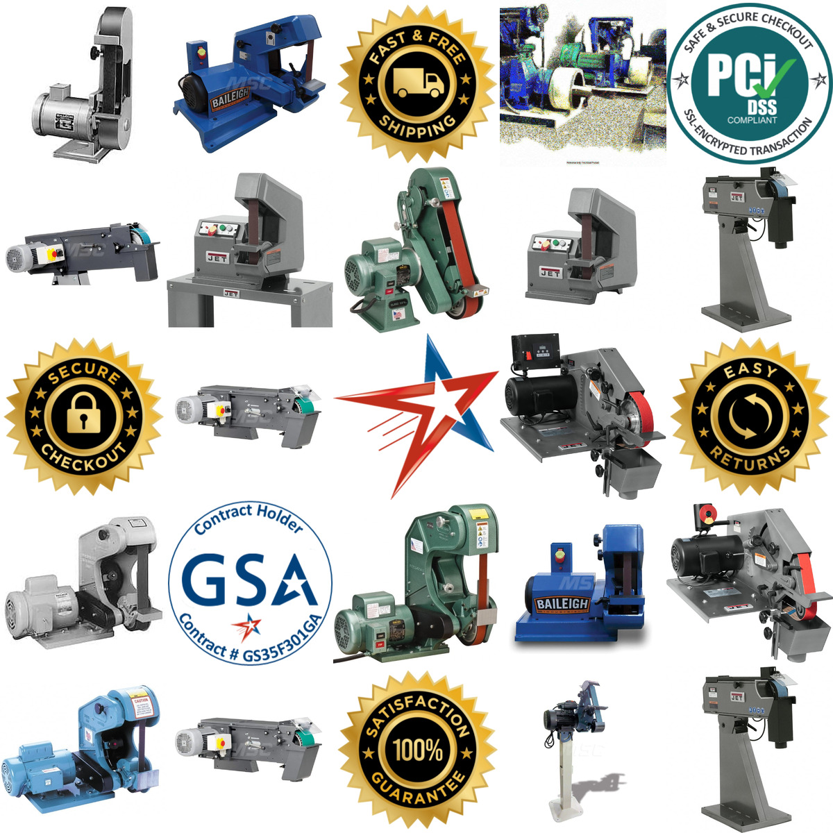 Millions of Products A selection of Belt Grinders products on GoVets