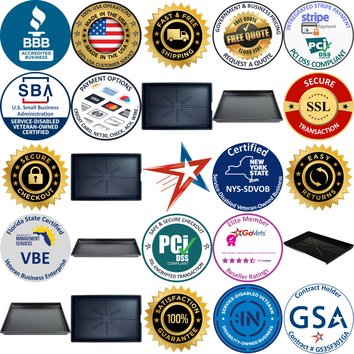 Millions of Products A selection of American Built Pro products on GoVets