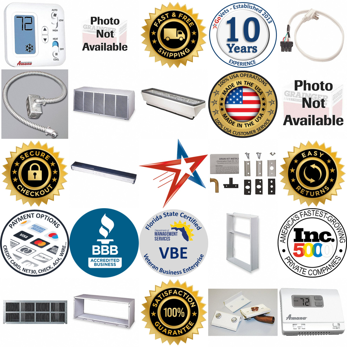 A selection of Ptac and Pthp Accessories products on GoVets