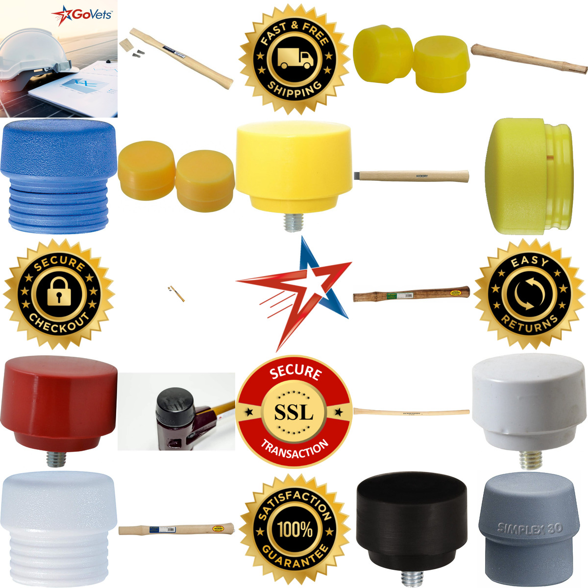 Millions of Products A selection of Replacement Handles Heads and Faces products on GoVets