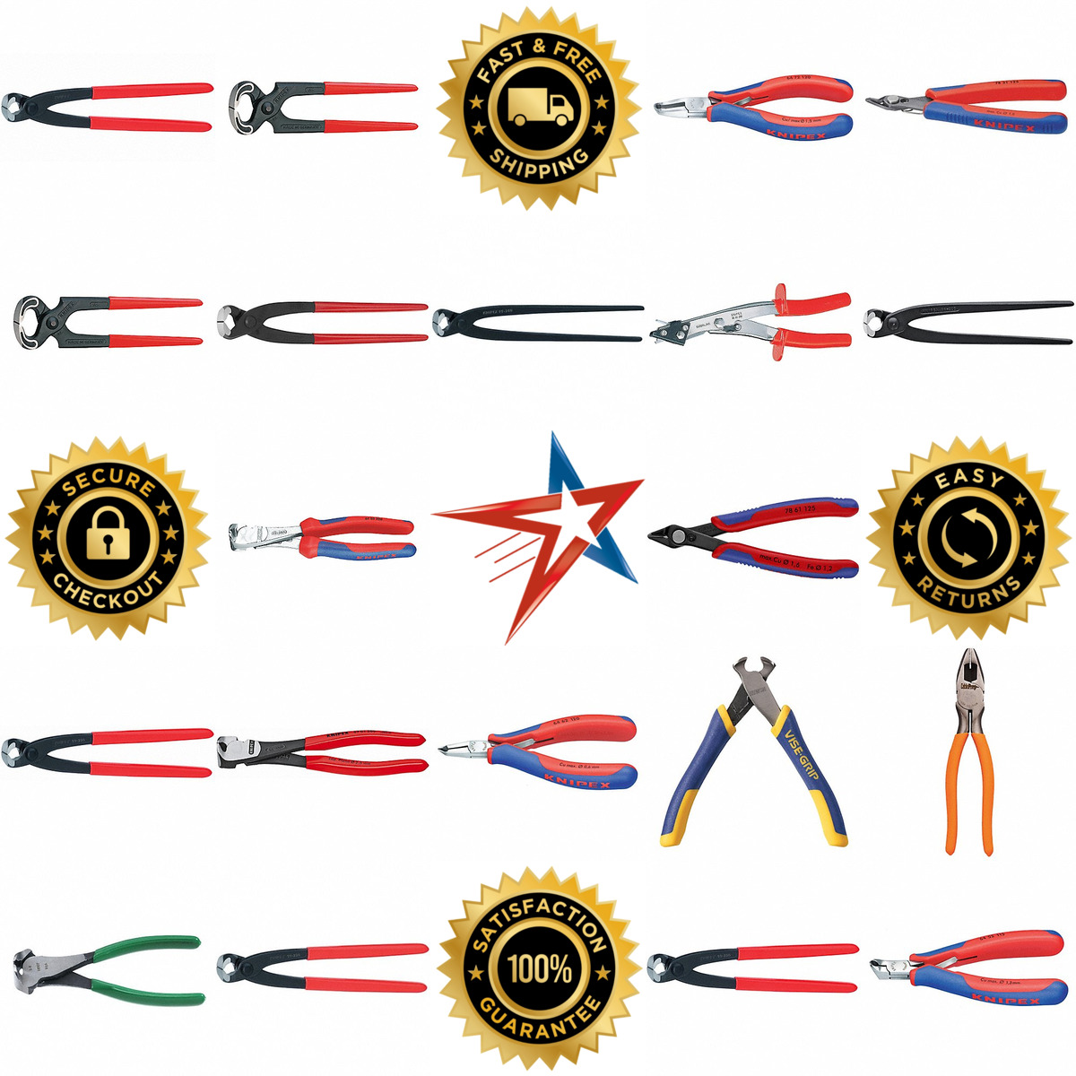 Millions of Products A selection of End Cutting Pliers products on GoVets
