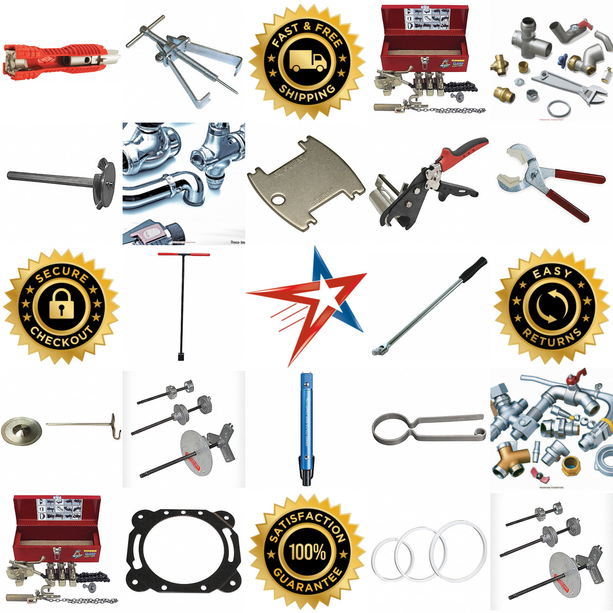 Millions of Products A selection of Plumbing Specialty Tools products on GoVets