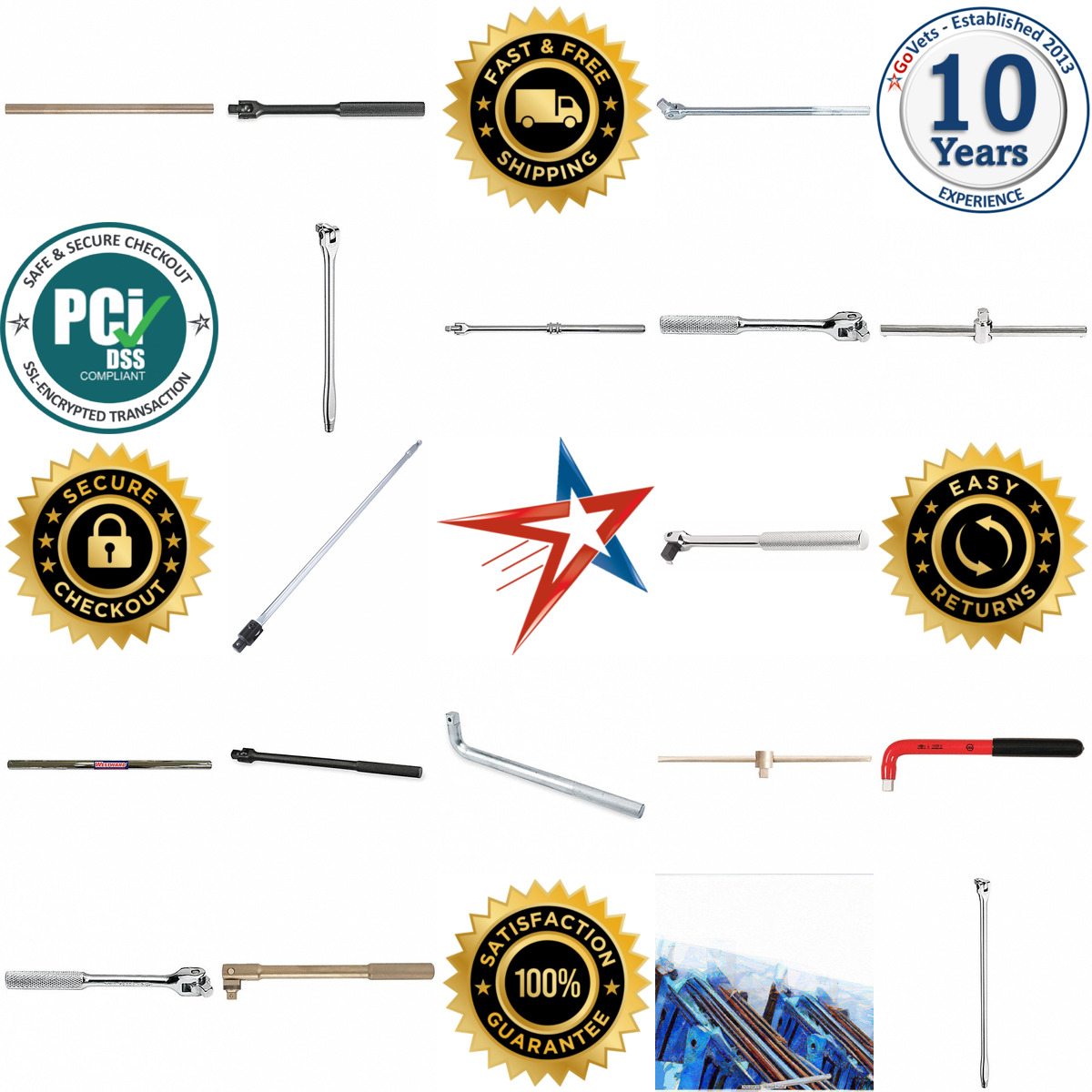 A selection of Breaker Bars products on GoVets
