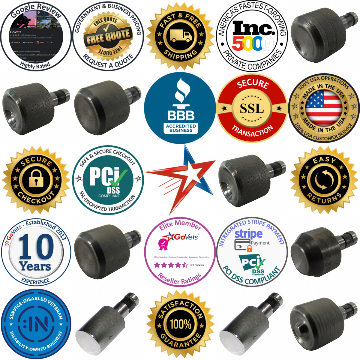 Millions of Products A selection of Hand Rivet Squeezer Dies products on GoVets