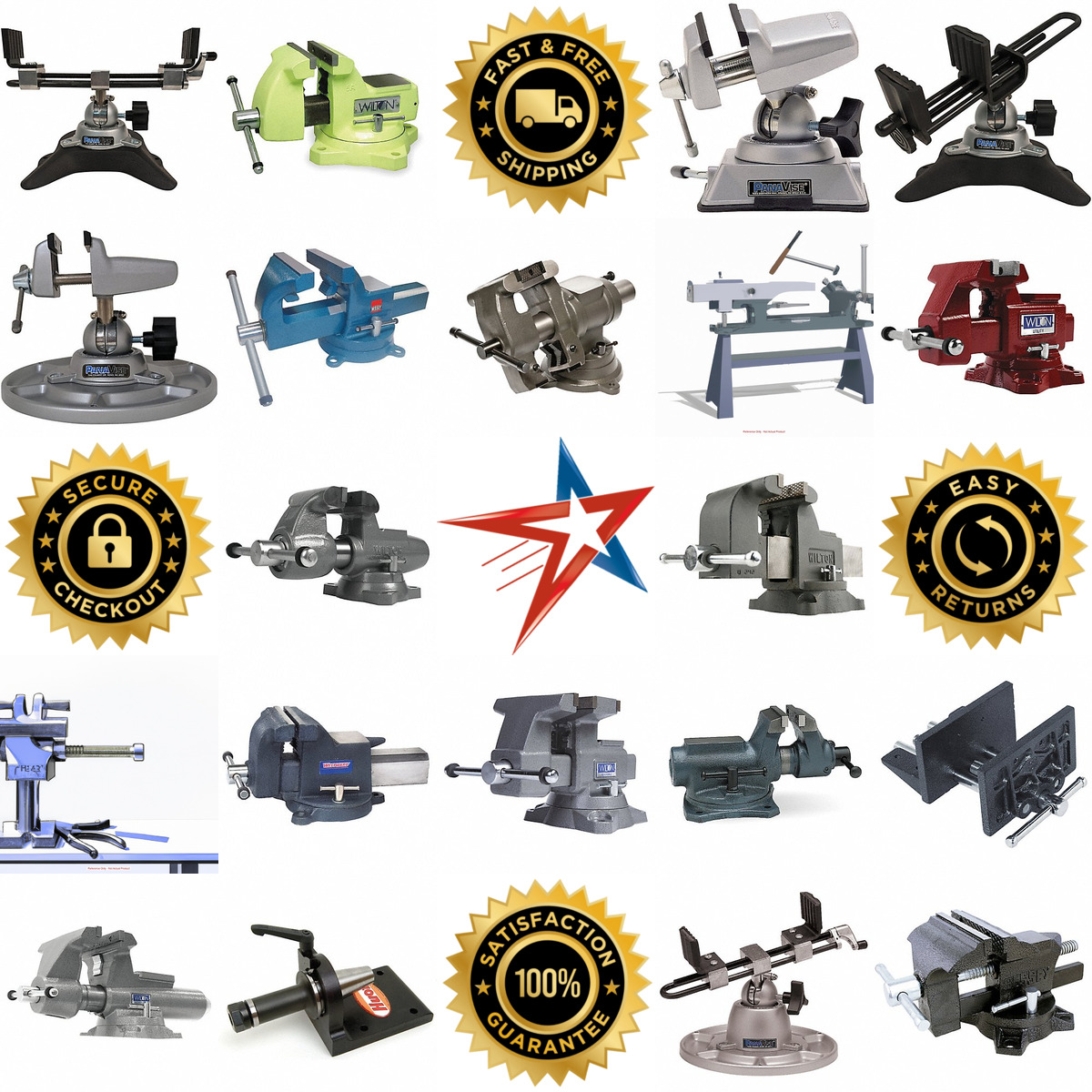 Millions of Products A selection of Bench Vises and Specialty Vises products on GoVets