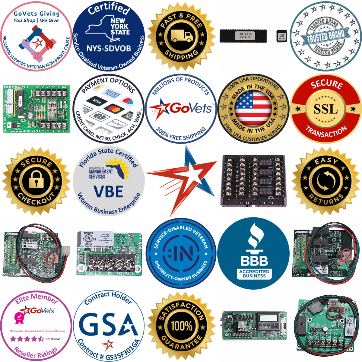 Millions of Products A selection of Electromagnetic Lock Power Supply Accessories products on GoVets