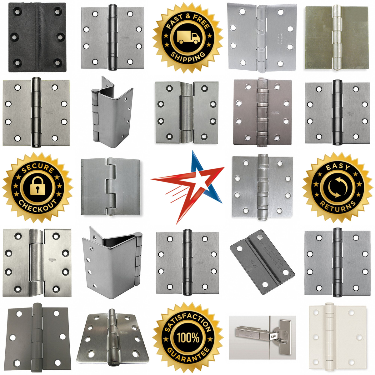 Millions of Products A selection of Door and Butt Hinges products on GoVets