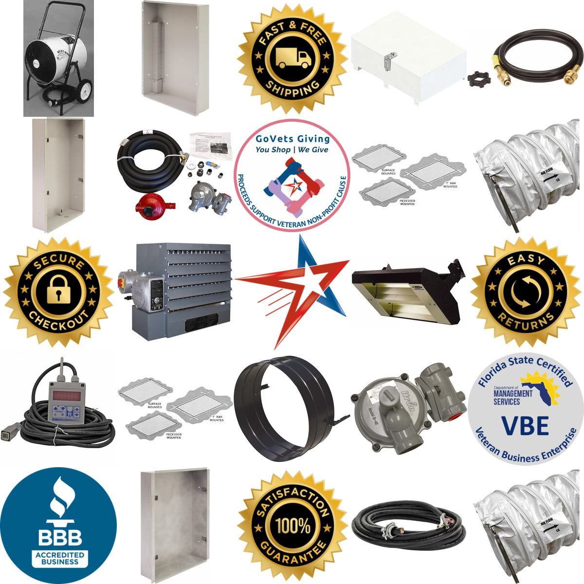 Millions of Products A selection of Heater Accessories products on GoVets