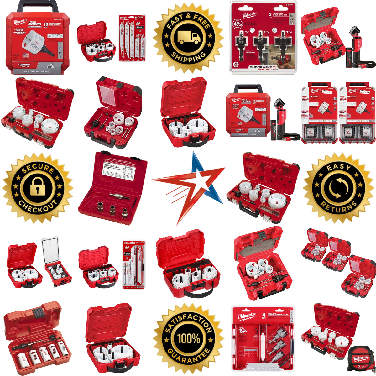 Millions of Products A selection of Milwaukee Tool products on GoVets