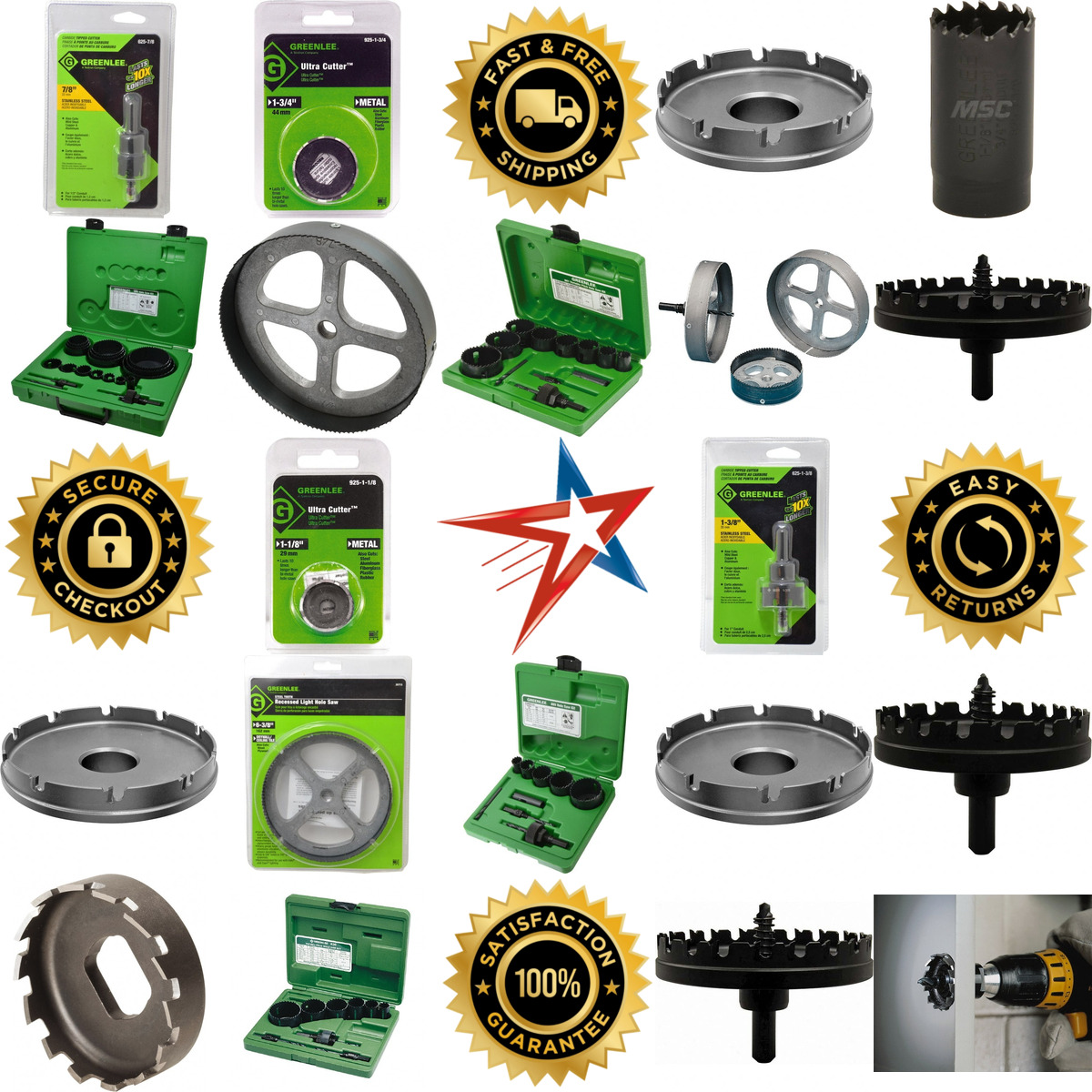 Millions of Products A selection of Greenlee products on GoVets