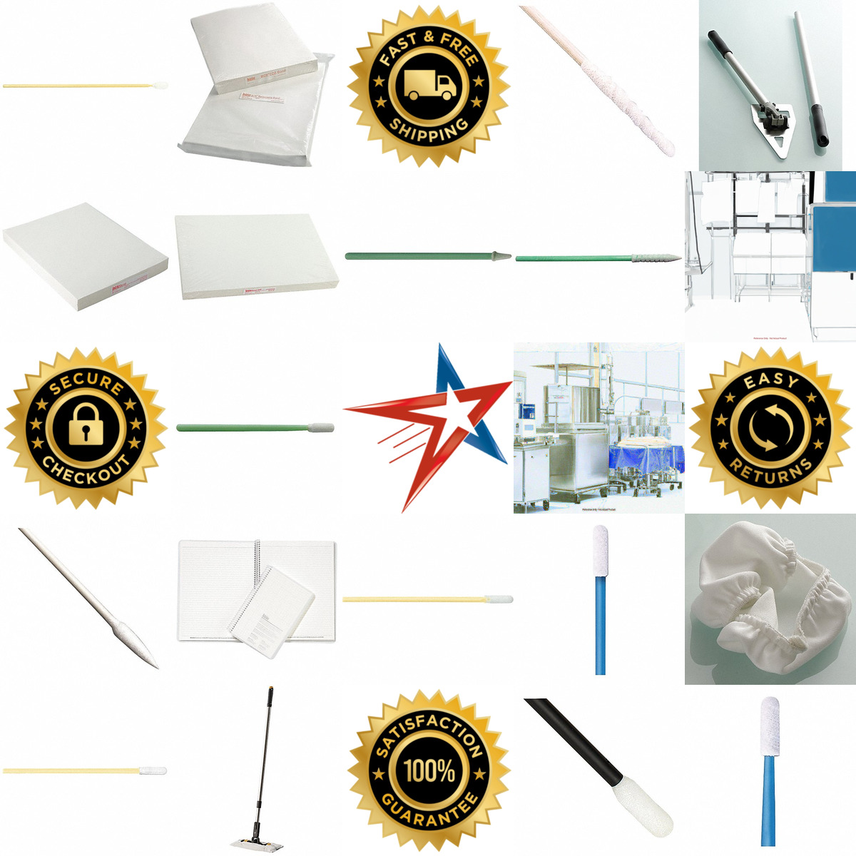 Millions of Products A selection of Cleanroom Products products on GoVets