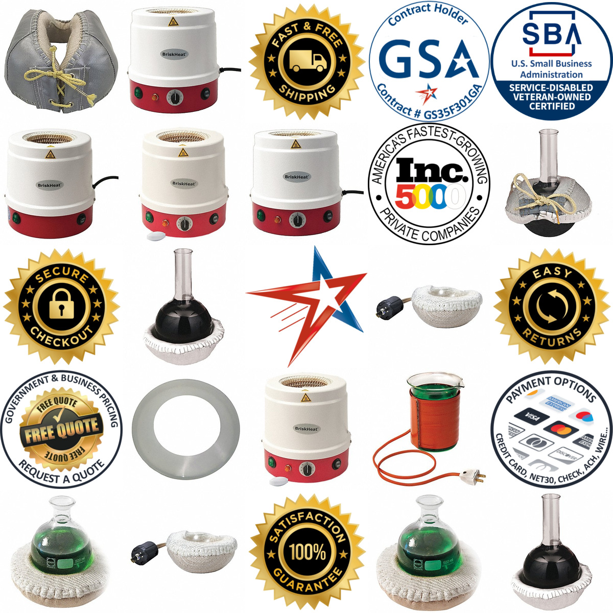 A selection of Laboratory Heating Mantles products on GoVets