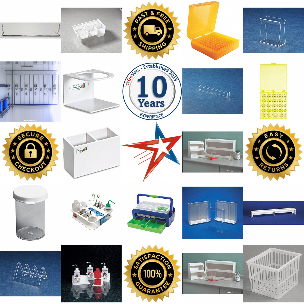 Millions of Products A selection of Laboratory Storage products on GoVets
