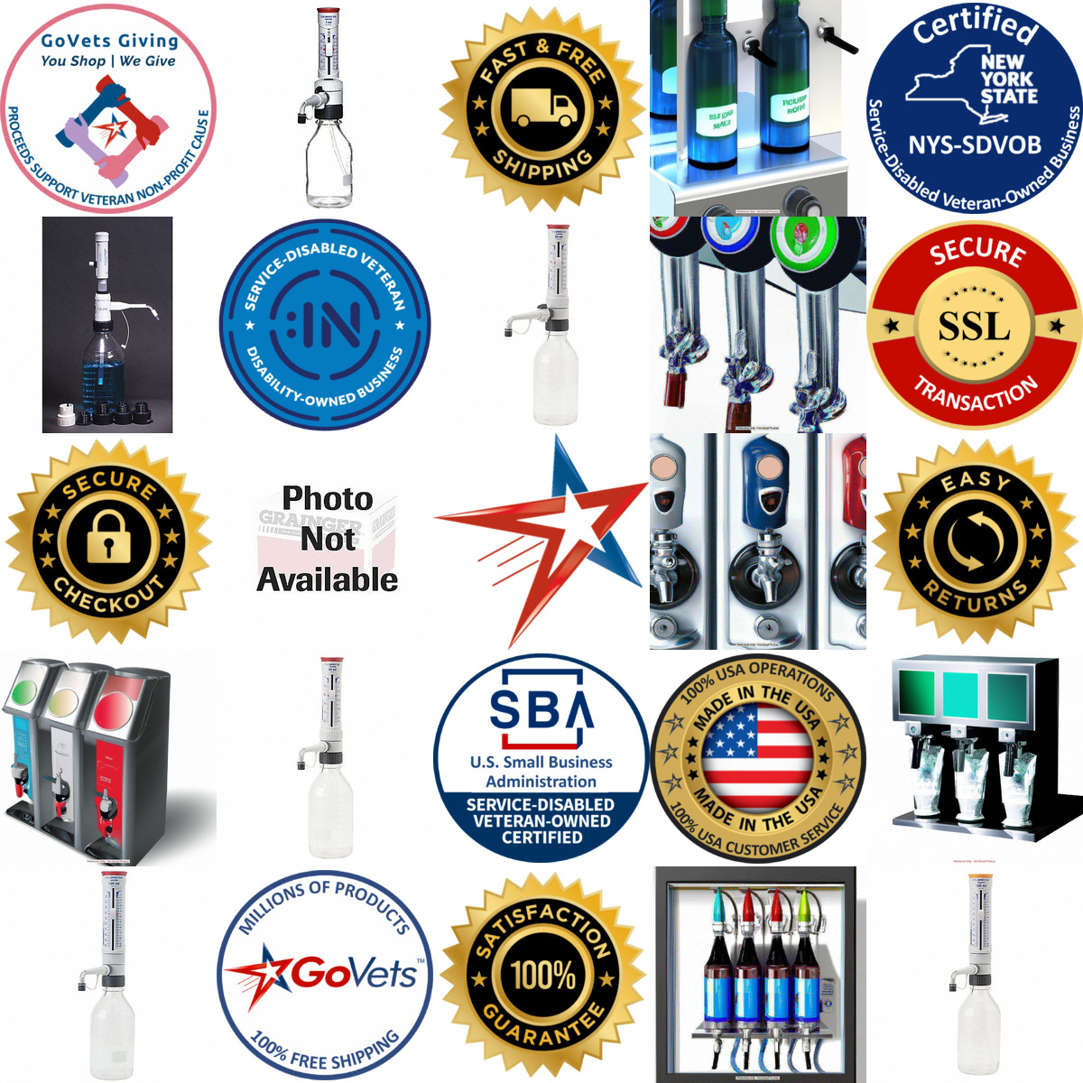 Millions of Products A selection of Bottle Top Dispensers products on GoVets