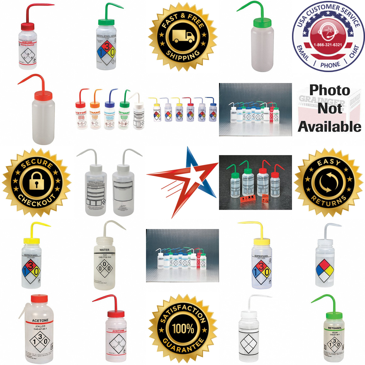 Millions of Products A selection of Wash Bottles products on GoVets
