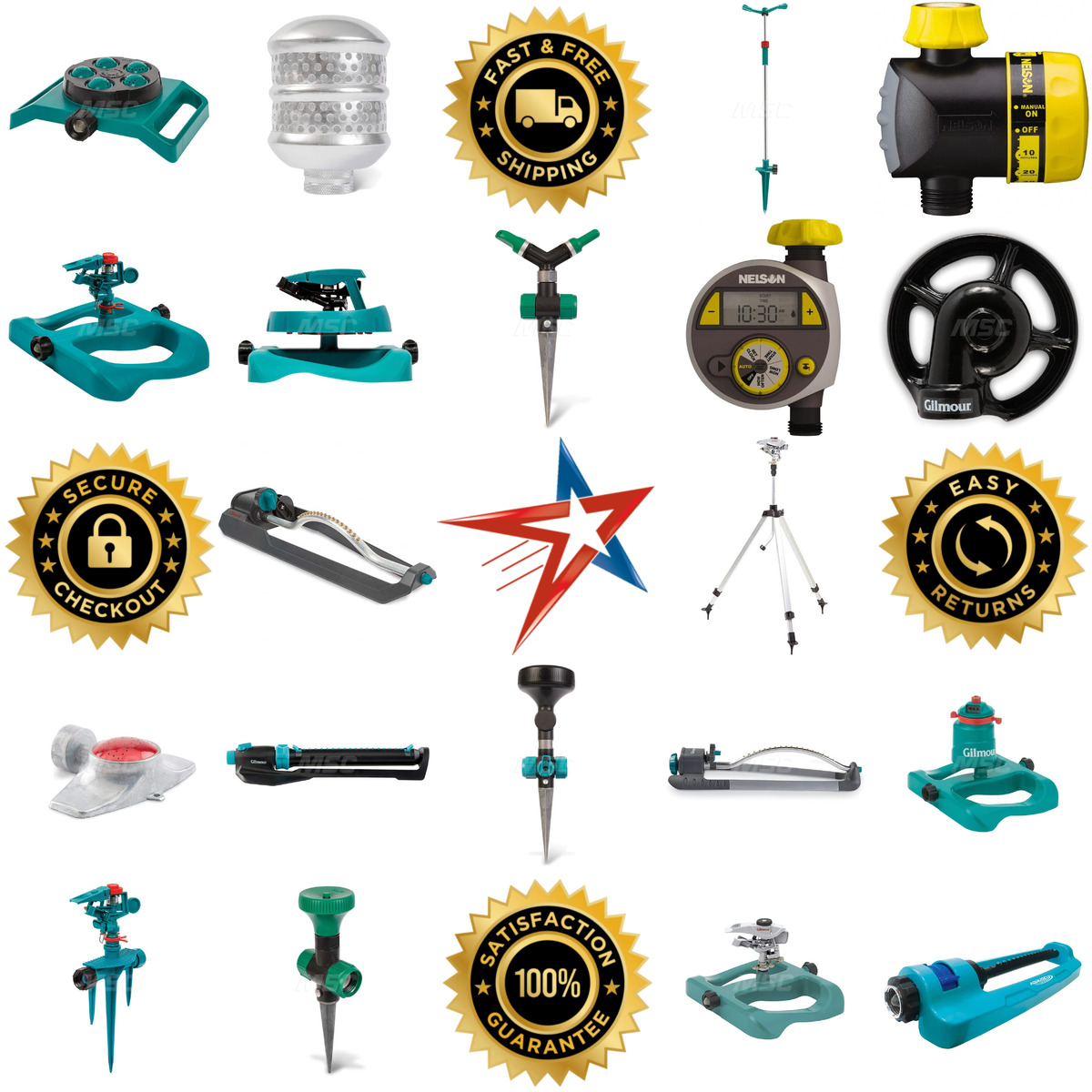 Millions of Products A selection of Lawn Sprinklers and Timers products on GoVets