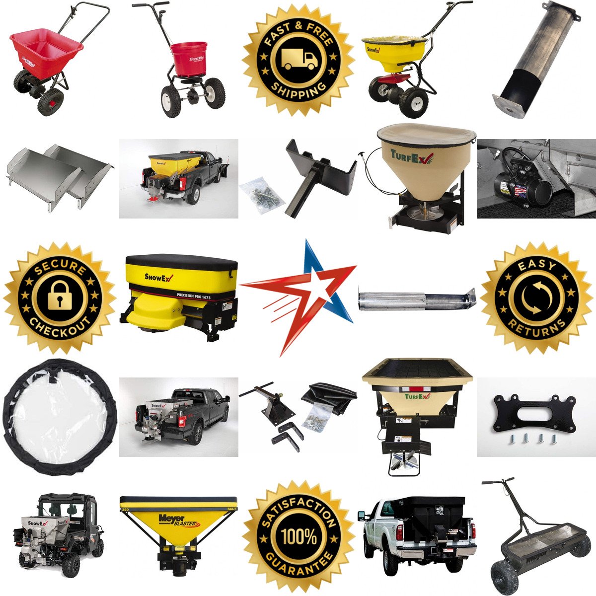 Millions of Products A selection of Landscape Spreaders and Accessories products on GoVets