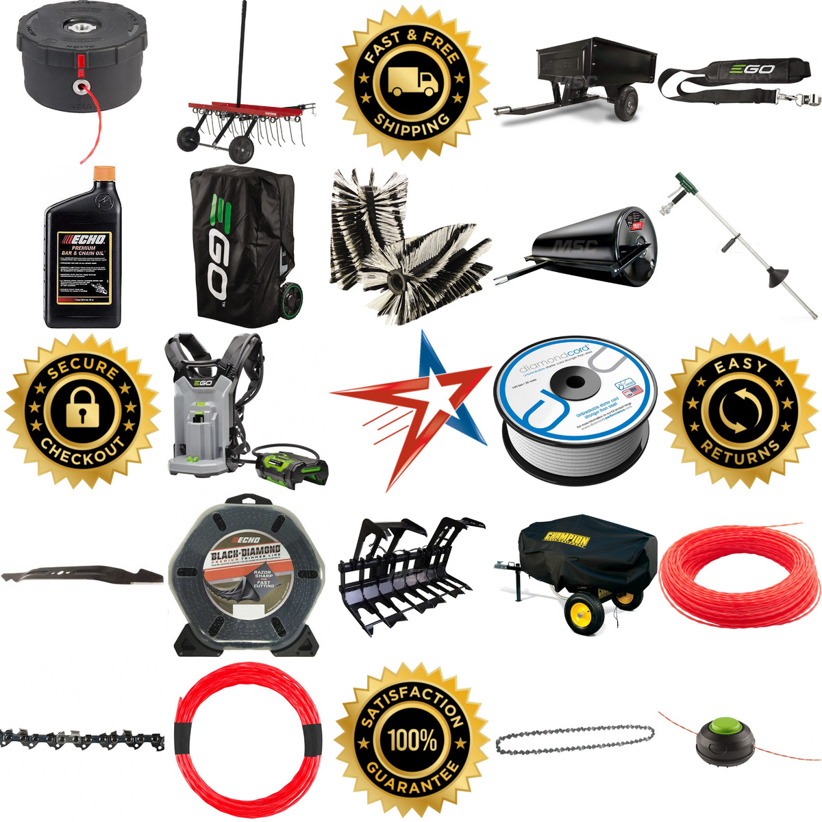 Millions of Products A selection of Power Lawn and Garden Equipment Accessories products on GoVets