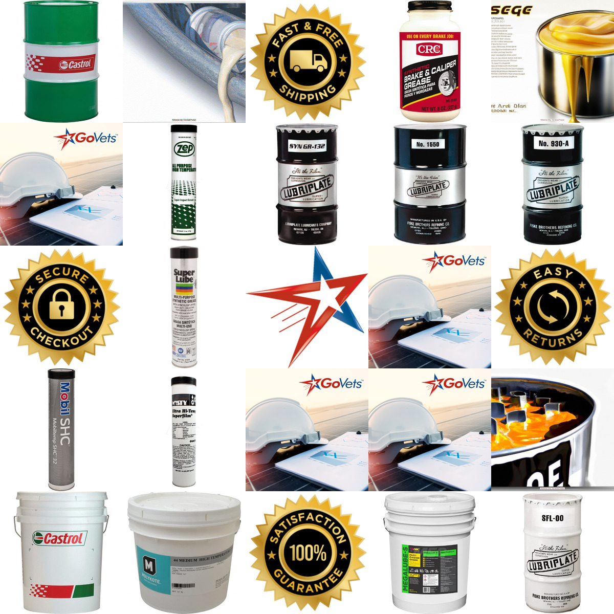 Millions of Products A selection of Grease products on GoVets