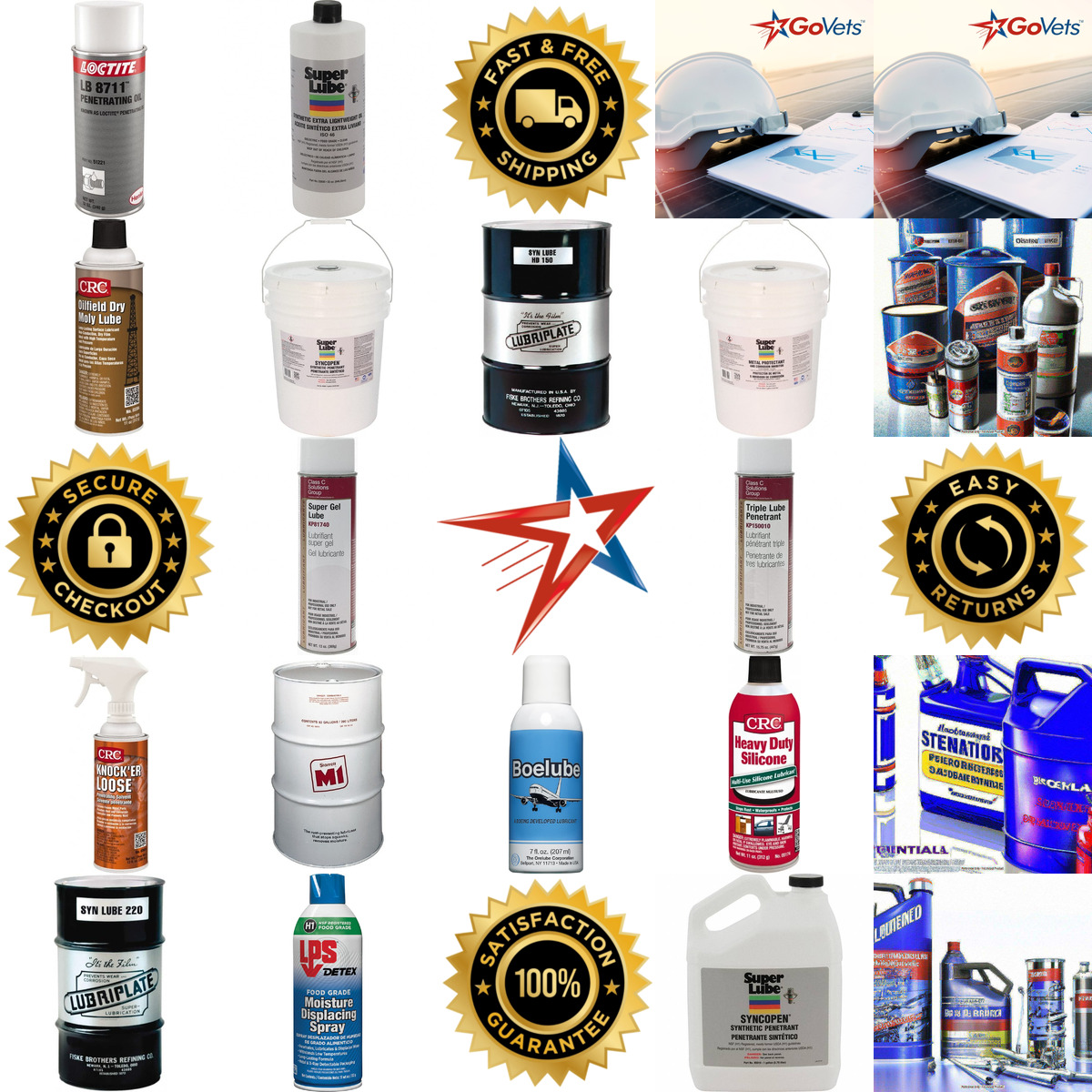 Millions of Products A selection of Multipurpose Lubricants and Penetrants products on GoVets
