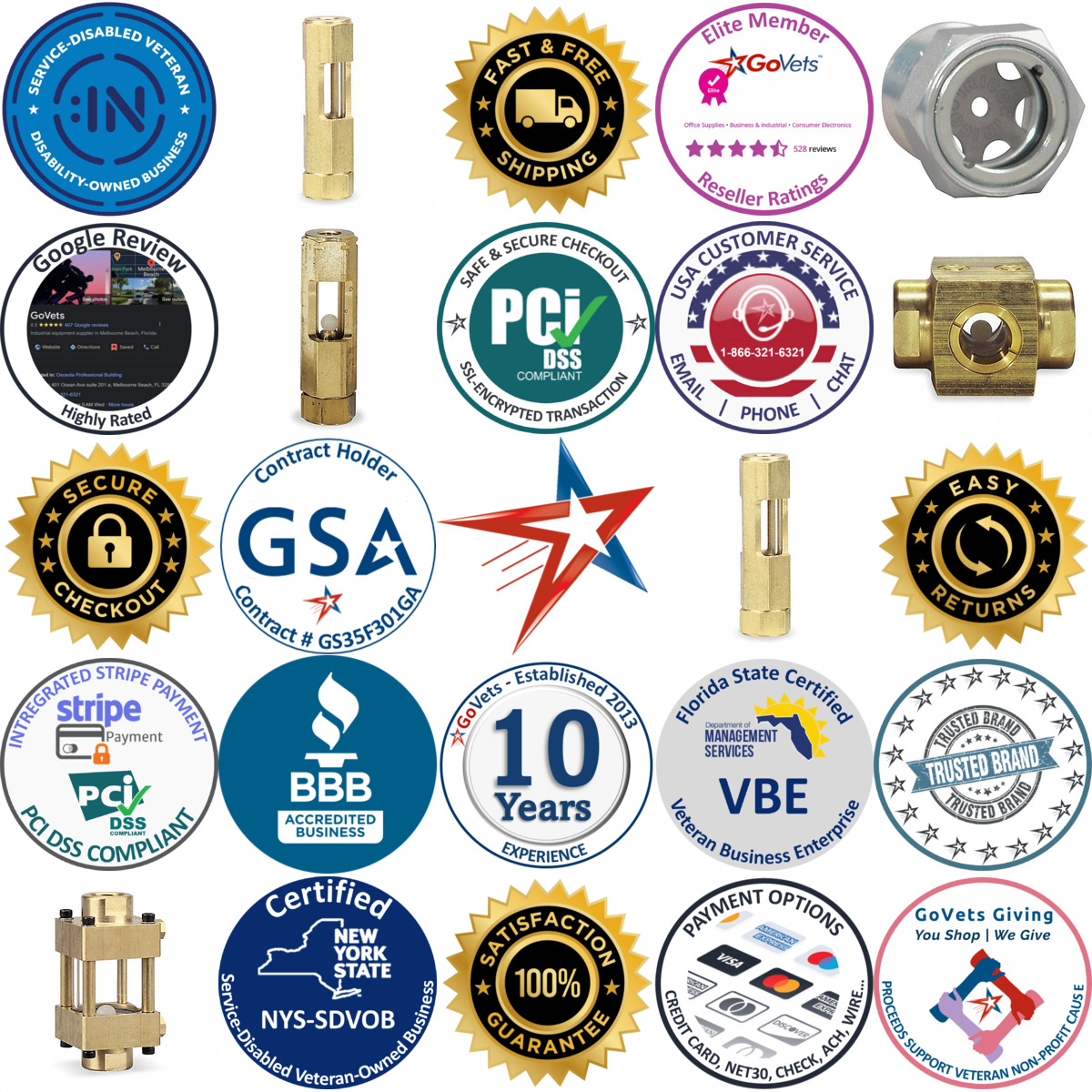 Millions of Products A selection of Flow Sights products on GoVets