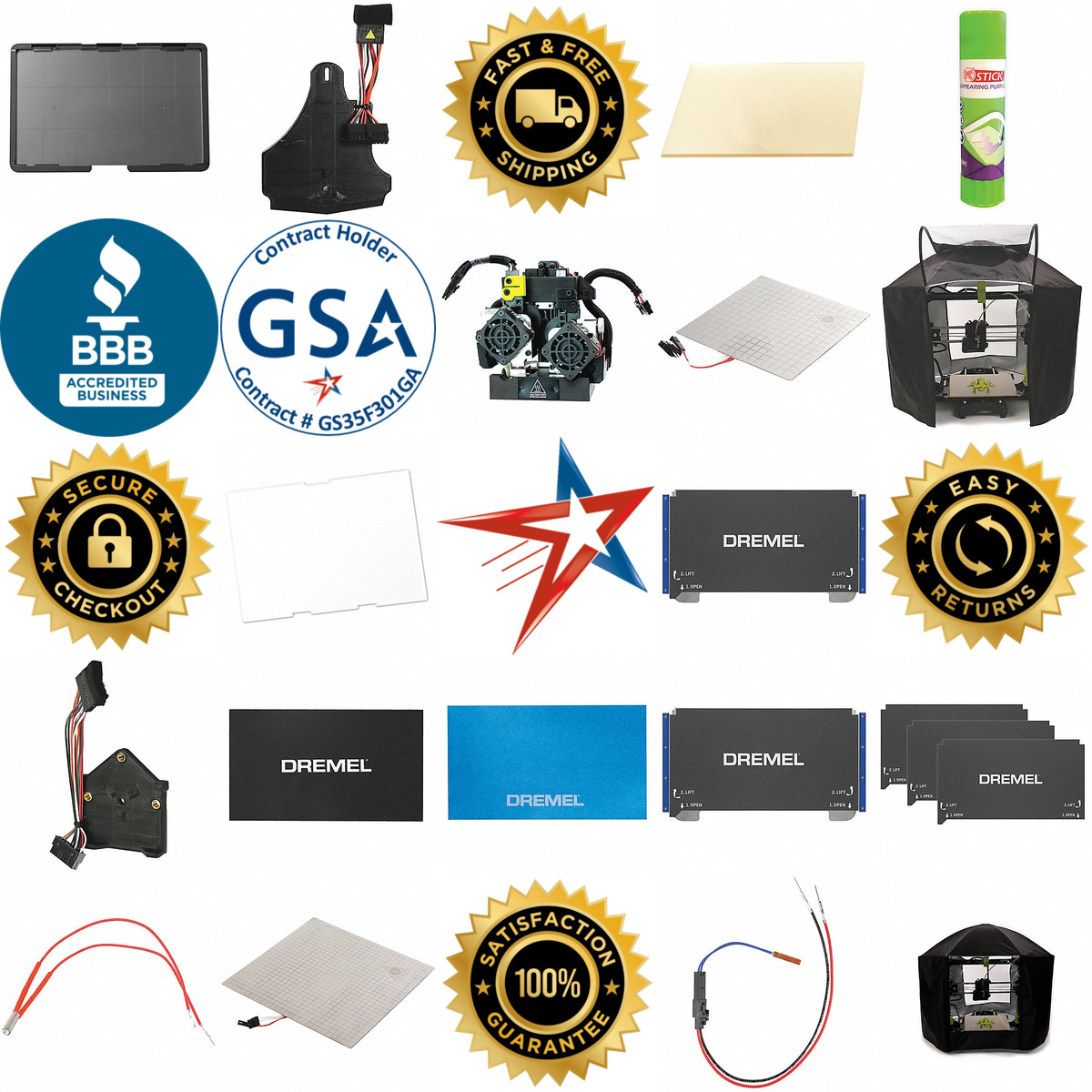 Millions of Products A selection of 3d Printing Accessories products on GoVets