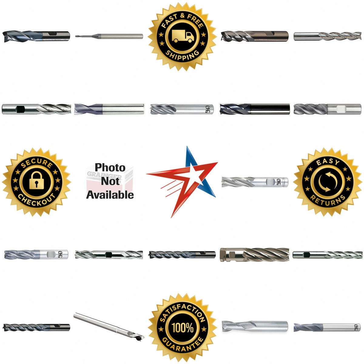 Millions of Products A selection of Square End Mills products on GoVets