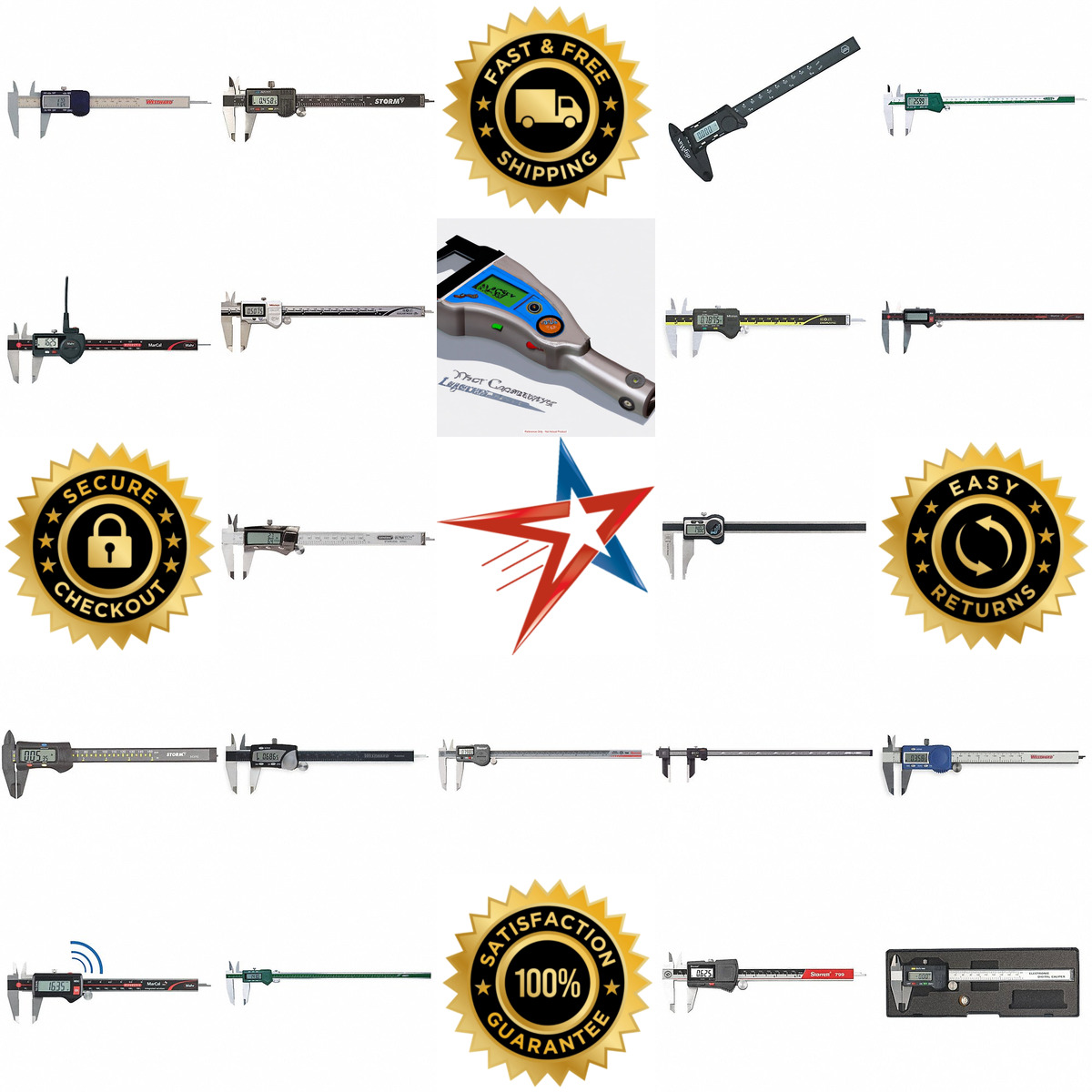 Millions of Products A selection of Digital Calipers products on GoVets
