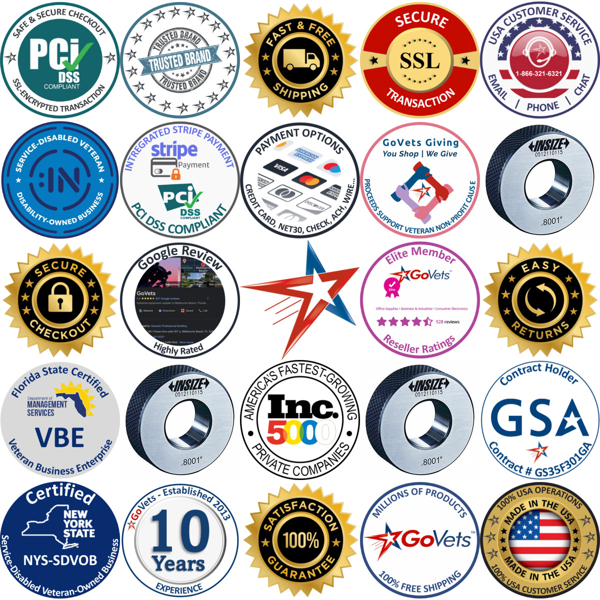 A selection of Micrometer Setting Rings products on GoVets