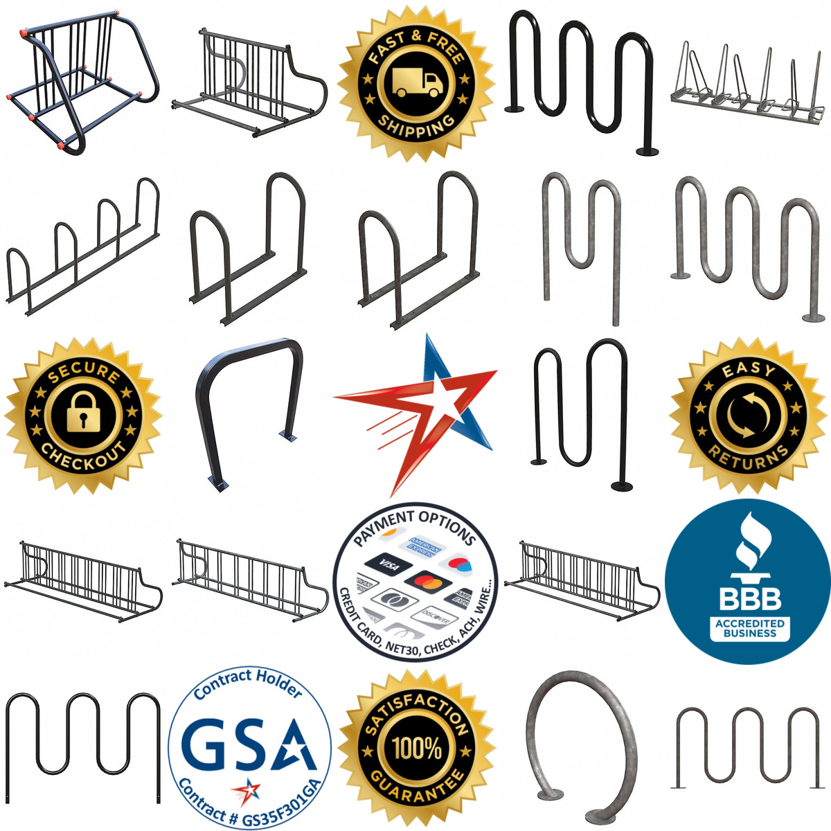Millions of Products A selection of Bike Racks products on GoVets
