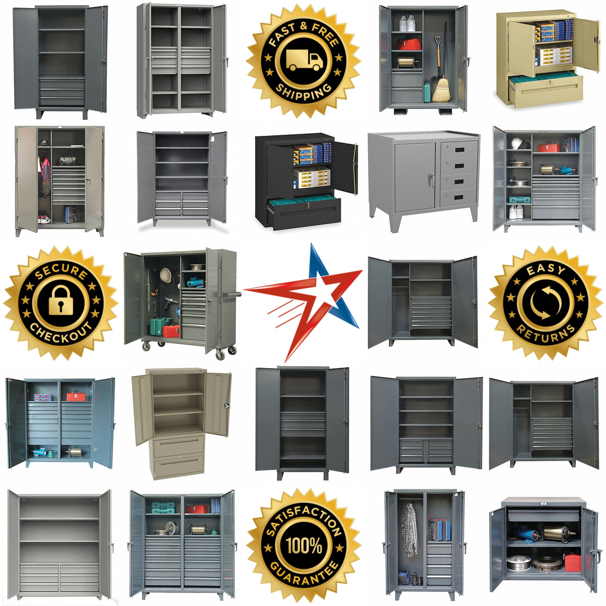 Millions of Products A selection of Combination Drawer and Shelf Cabinets products on GoVets