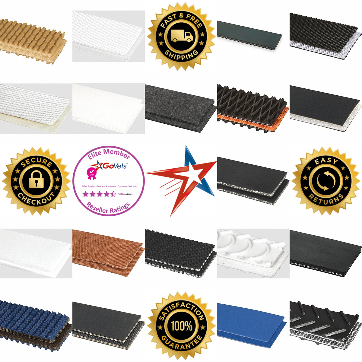 Millions of Products A selection of Replacement Conveyor Belts products on GoVets