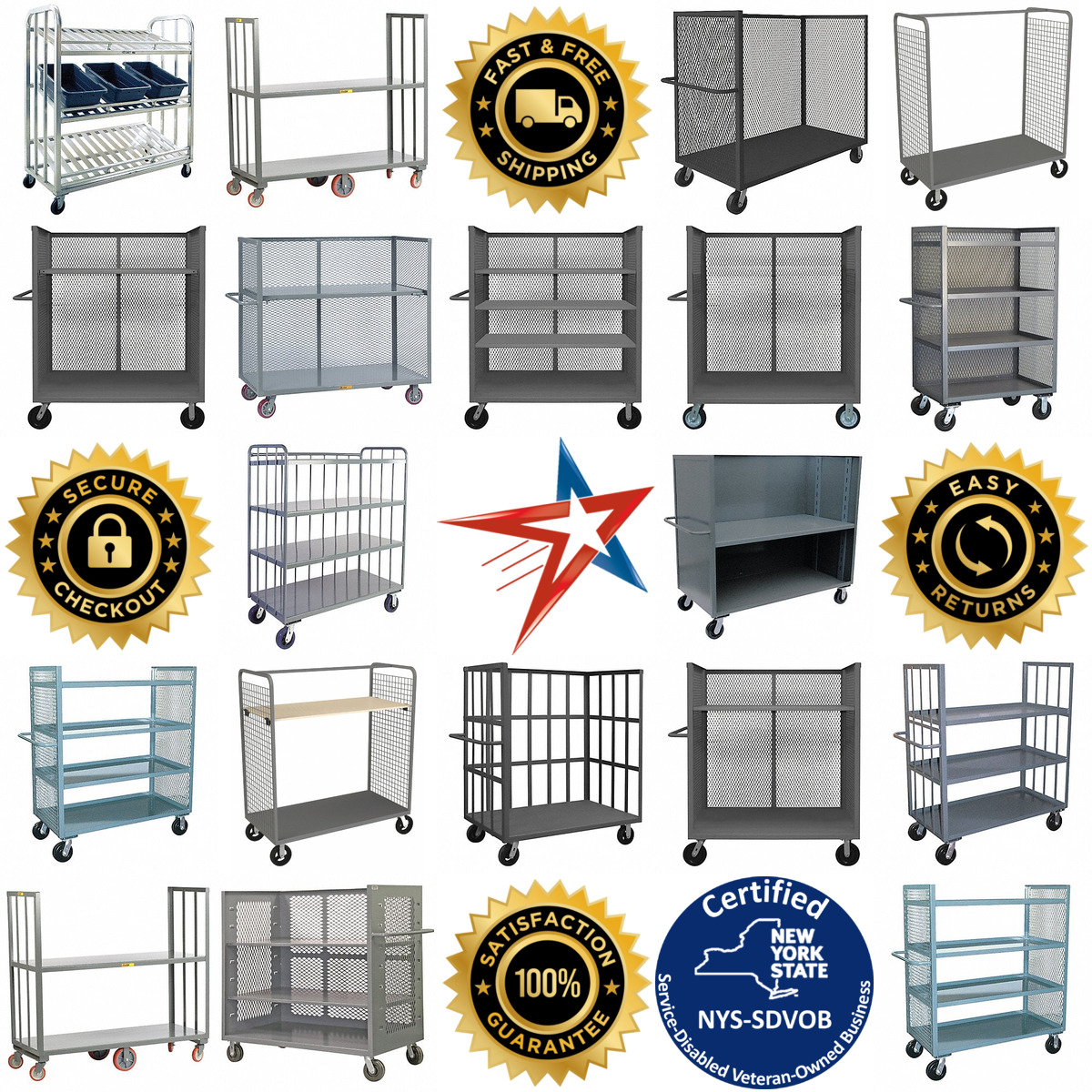 Millions of Products A selection of Stock Trucks and Carts products on GoVets