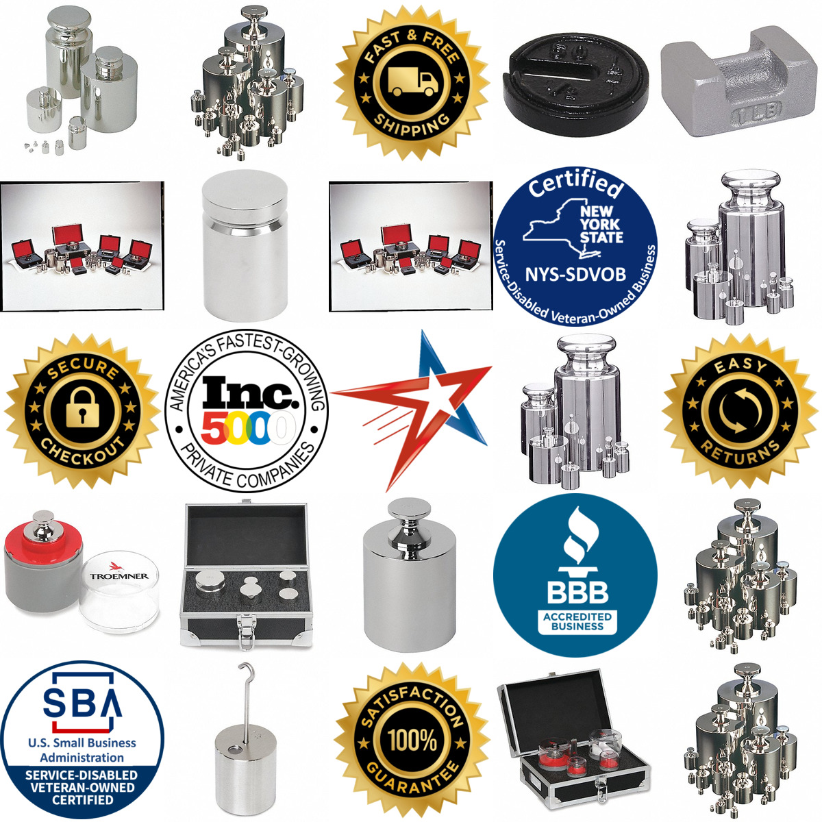 Millions of Products A selection of Calibration Weights products on GoVets