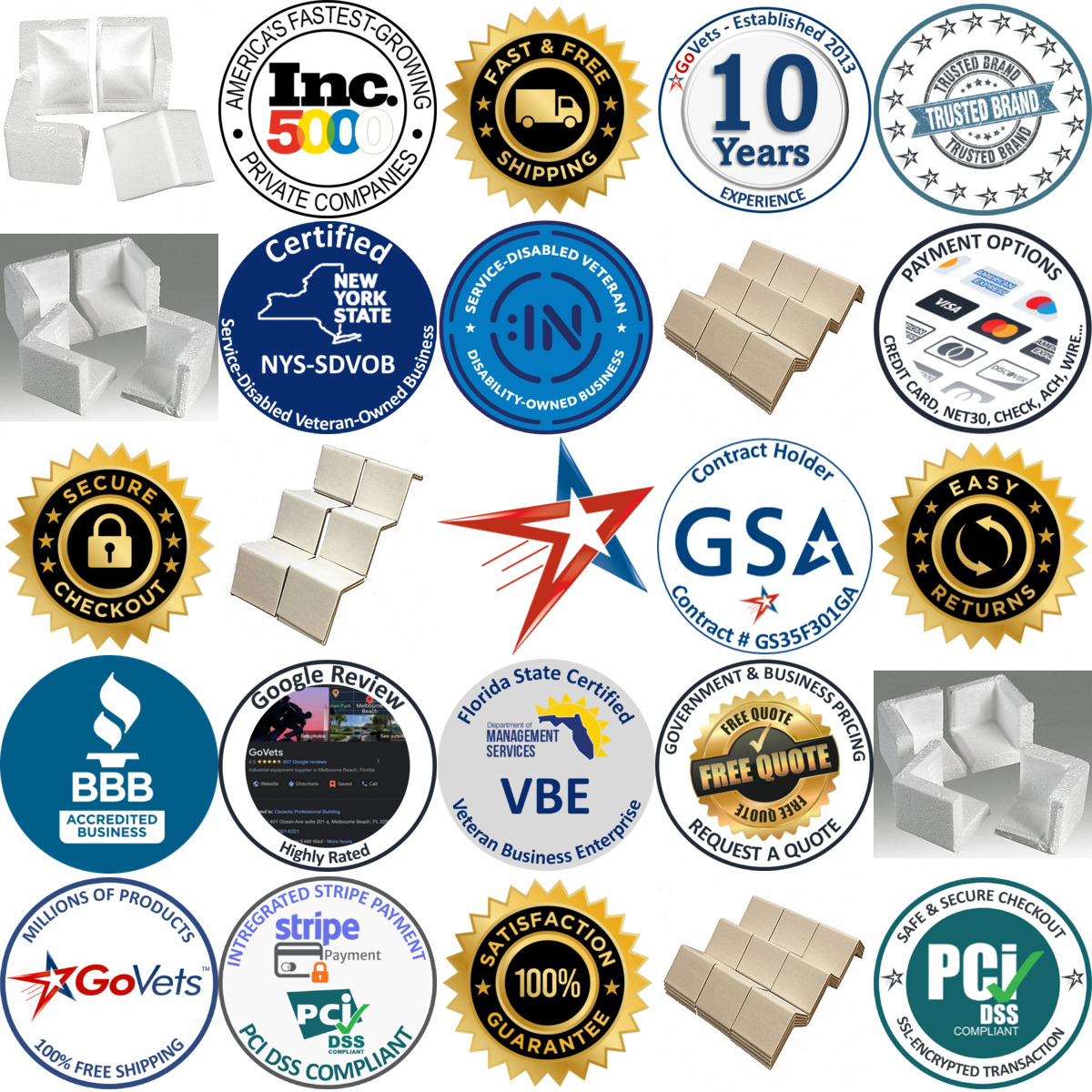 Millions of Products A selection of Corner Protectors products on GoVets