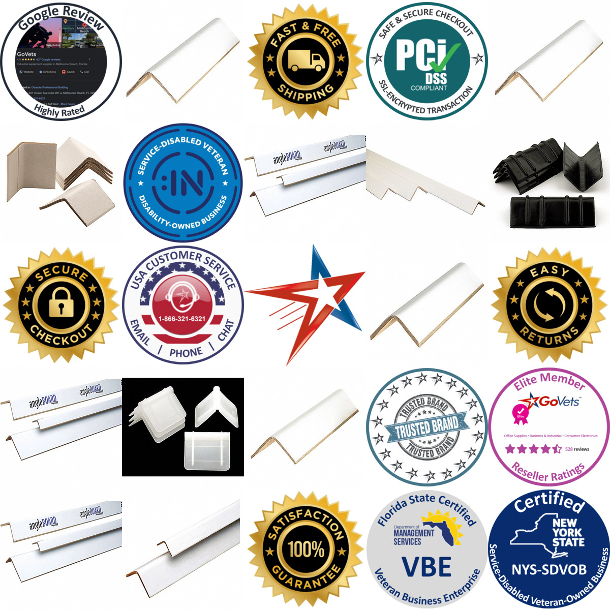 A selection of Edge Protectors and Strap Guards products on GoVets