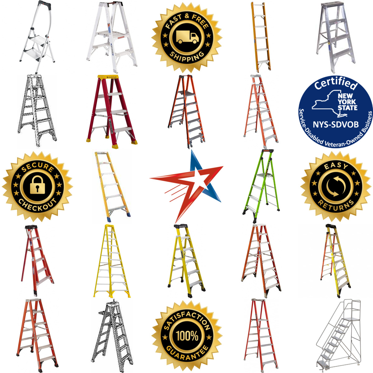 Millions of Products A selection of Step Ladders products on GoVets