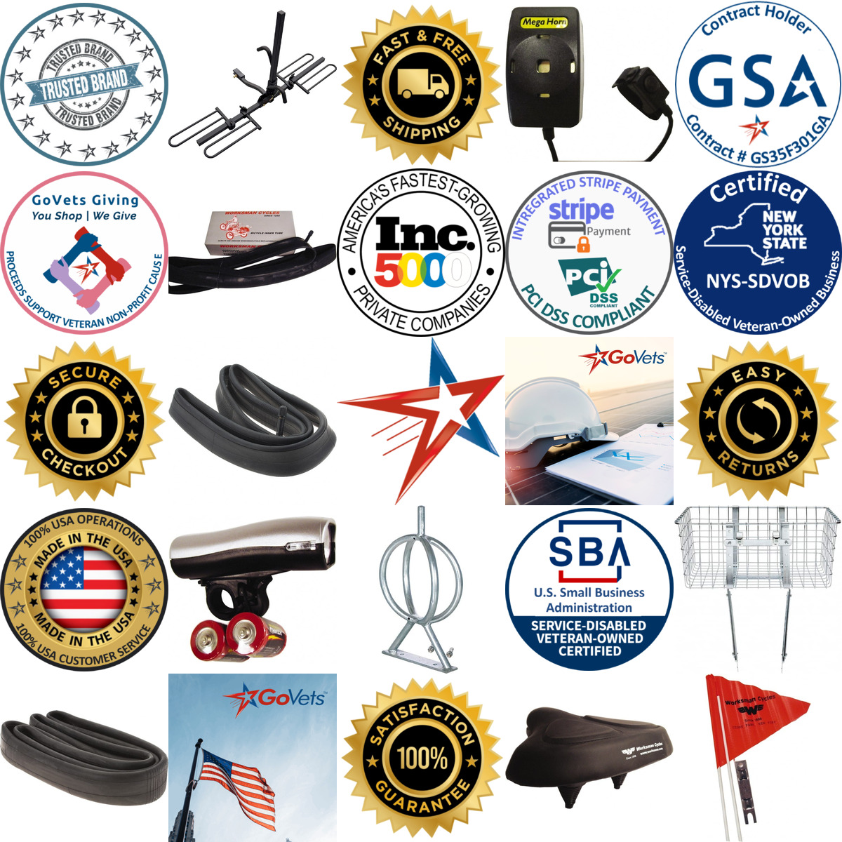Millions of Products A selection of Bicycle and Scooter Accessories products on GoVets
