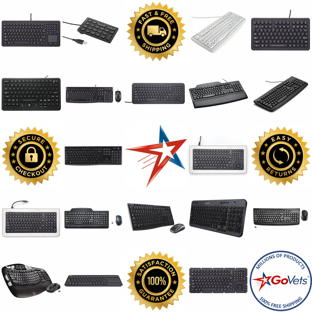 Millions of Products A selection of Keyboards products on GoVets