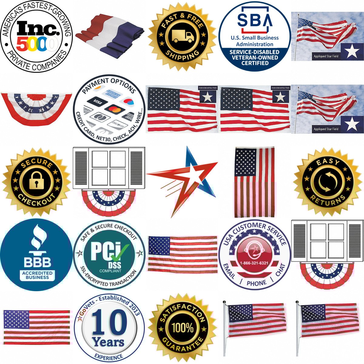 Millions of Products A selection of us Flags products on GoVets